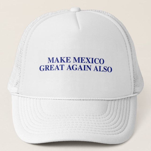 Haga México el gran otra vez también gorra del (Anverso)
