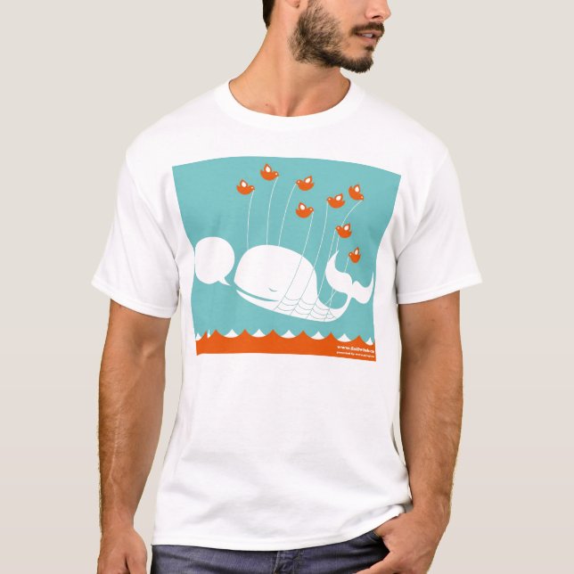 Haga que FailWhale dice algo camiseta (Anverso)