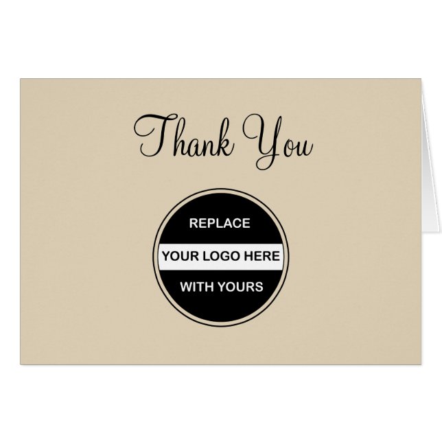 Haga que su propio negocio con clase agradece Yous (Anverso (Horizontal))