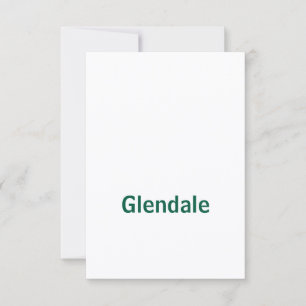 Haga su marca Tarjeta plana cuadrada de 3,5" x 5"