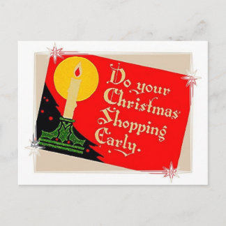 ¡Haga su navidad que hace compras temprano!