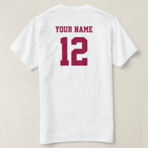 Haga su propia camiseta de los números