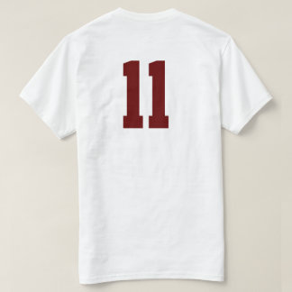 Haga su propia camiseta de los números
