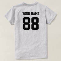 Haga su propia camiseta de los números