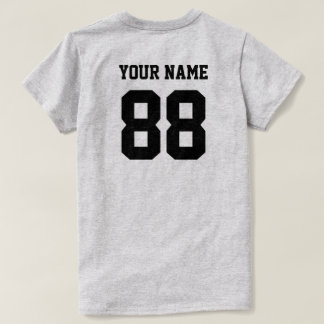 Haga su propia camiseta de los números
