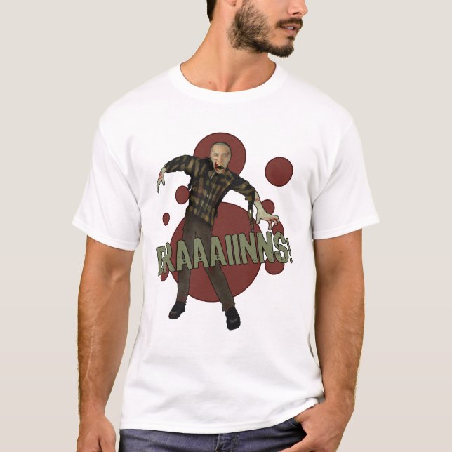 Haga su propia camiseta del zombi (Anverso)