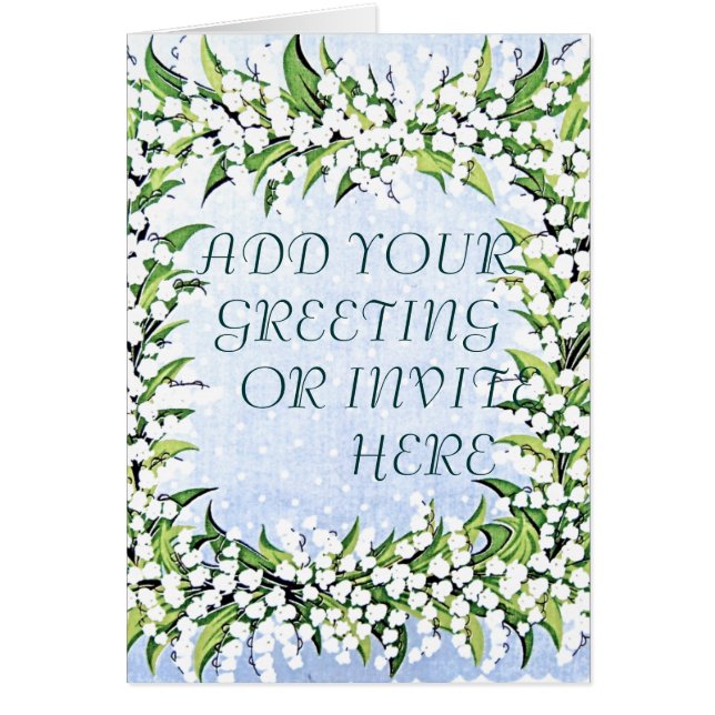 Haga su propia tarjeta (Frente)