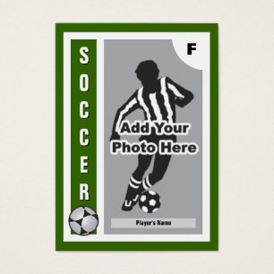 Haga su propia tarjeta del fútbol