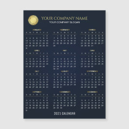 Haga su propia tarjeta magnética del calendario de