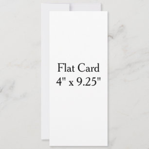 Haga su propia tarjeta plana cuadrada personalizad