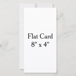 Haga su propia tarjeta plana cuadrada personalizad