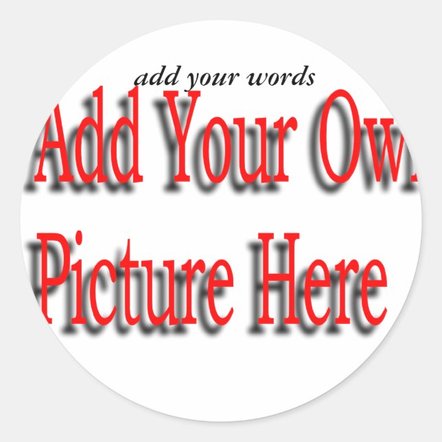 Haga su propio Pegatina (Anverso)