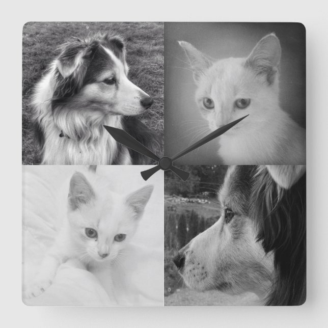 Haga su propio reloj del cuadrado de la foto de (Anverso)