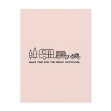 Haga tiempo para la gran postal al aire libre