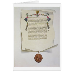 Haga un facsímil la edición de la Carta Magna,
