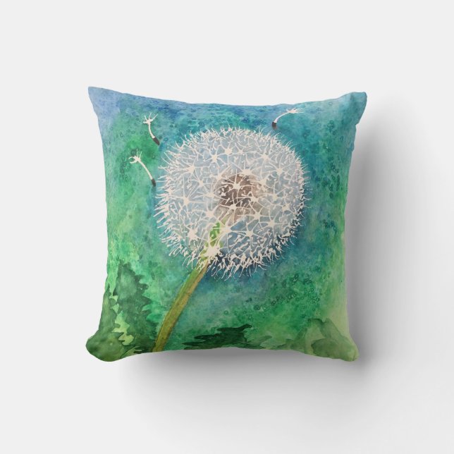 HAGA una ALMOHADA del diente de león del DESEO (Anverso)