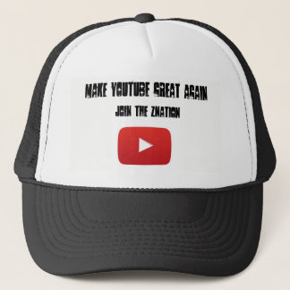 Haga YouTube el gran otra vez gorra del camionero