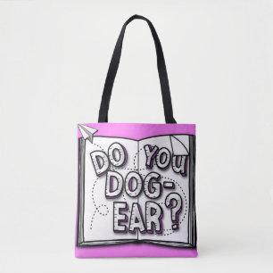 Hágale la bolsa de asas del oído de perro