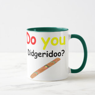 Hágale taza del didgeridoo