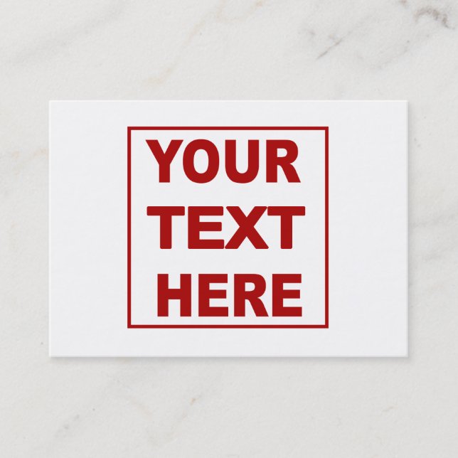 Hágale usted mismo las tarjetas de visita de (Anverso)