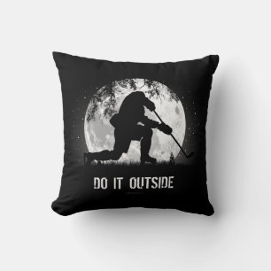 Hágalo fuera del Cojín decorativo (hockey)