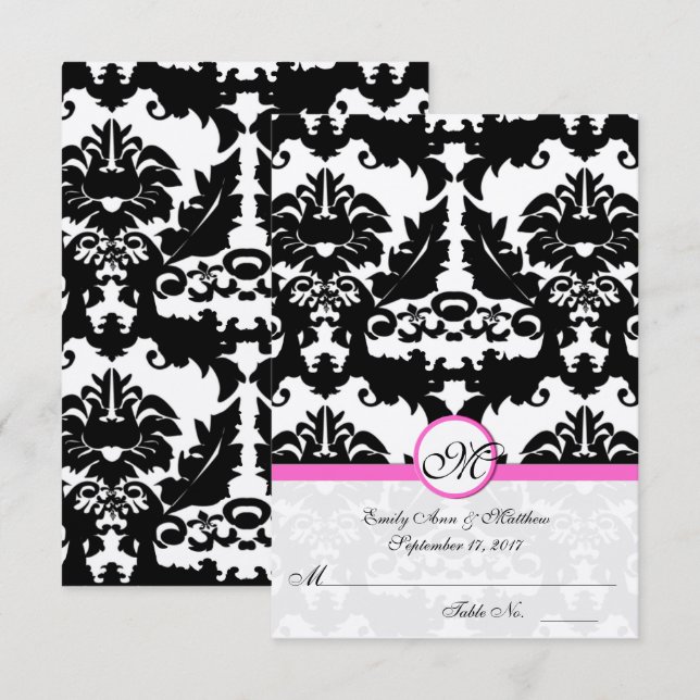 Hágalo sonar y doblar las tarjetas de Boda de tien (Anverso / Reverso)