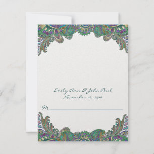 Hágalo sonar y doblar las tarjetas de Boda de tien