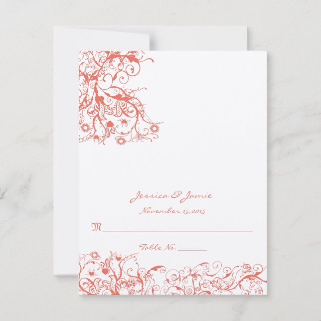 Hágalo sonar y doblar las tarjetas de Boda de tien (Anverso)