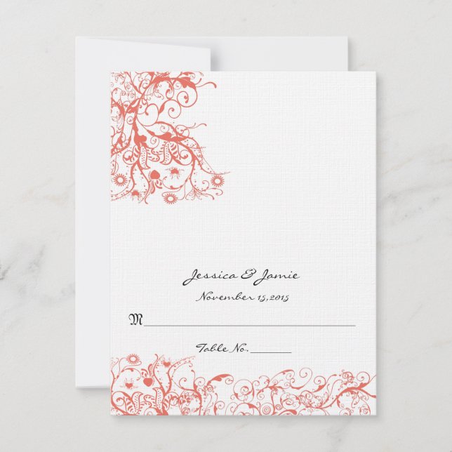 Hágalo sonar y doblar las tarjetas de Boda de tien (Anverso)