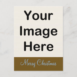 HÁGALO USTED MISMO navidad de la postal del ~/oro