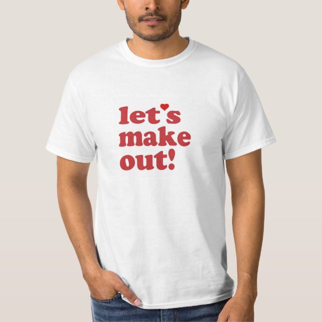 Hagamos camiseta de besos (Anverso)