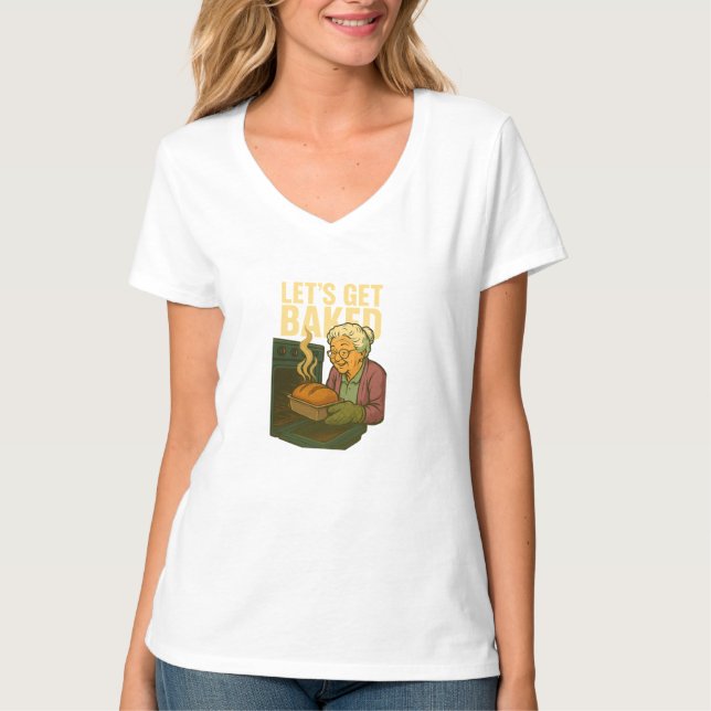 Hagamos camisetas de mujeres al horno (Anverso)