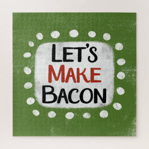 Hagamos el rompecabezas de Bacon Jigsaw