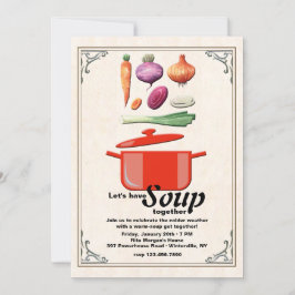 Hagamos la invitación de la sopa