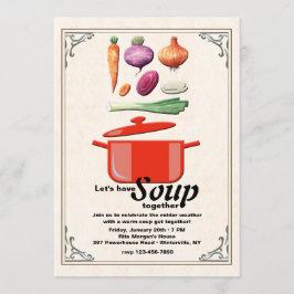 Hagamos la invitación de la sopa