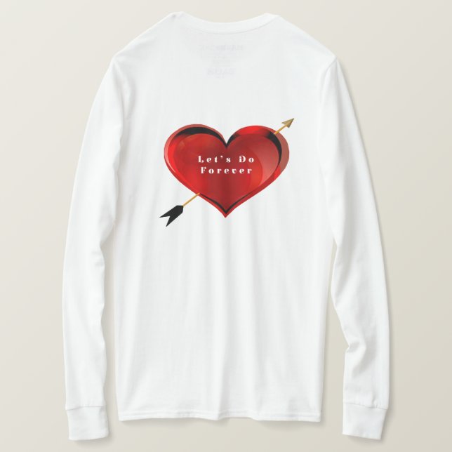 Hagamos siempre camiseta (Reverso del diseño)