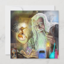 Hagamos un bebé Dragon Fantasy Wizard Art