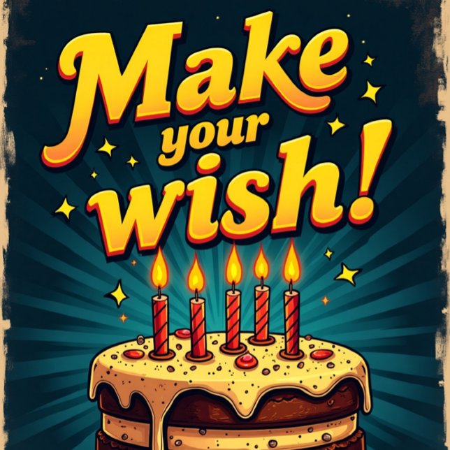 ¡Hagan que sus tarjetas de cumpleaños de deseo se  (Subido por el creador)