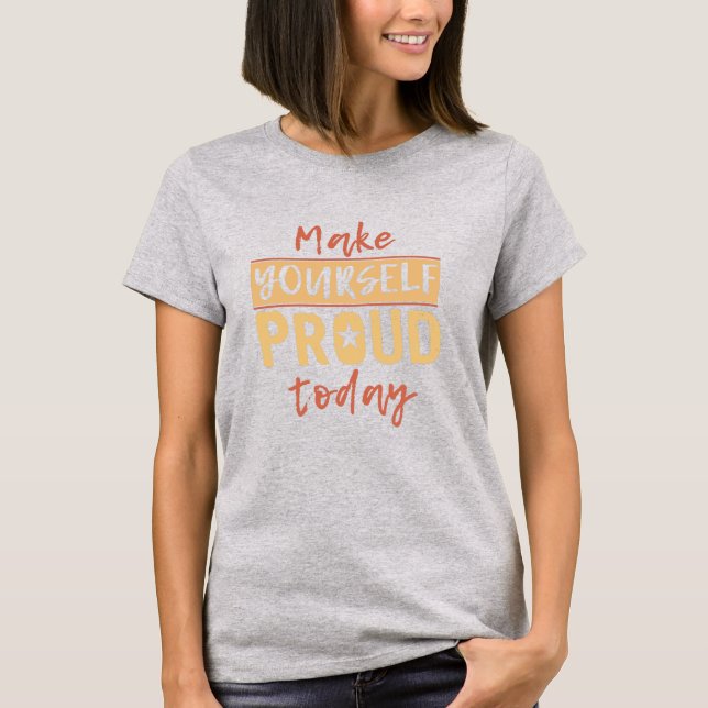 "Háganse orgullosos" camisetas y chaquetas (Anverso)