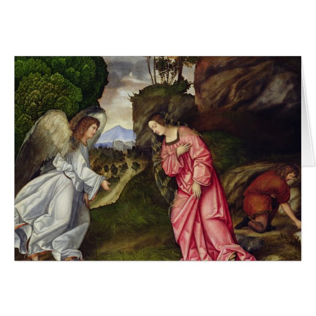 Hagar y el ángel (Anverso (Horizontal))