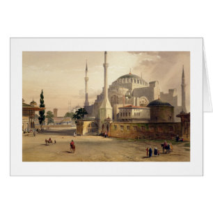Haghia Sophia, placa 17: vista exterior del mosq