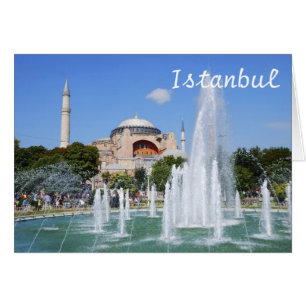 Hagia Sophia, tarjeta de saludo de Estambul
