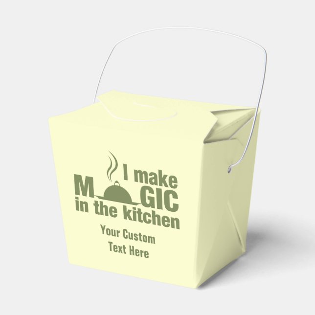 Hago cajas de favores de Magic personalizado (Front Side)