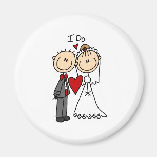 Hago el imán de la ceremonia de boda