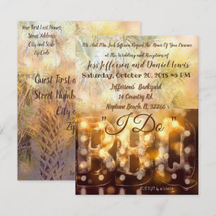 HAGO INVITACIÓN DE BODA DE BARBACOA