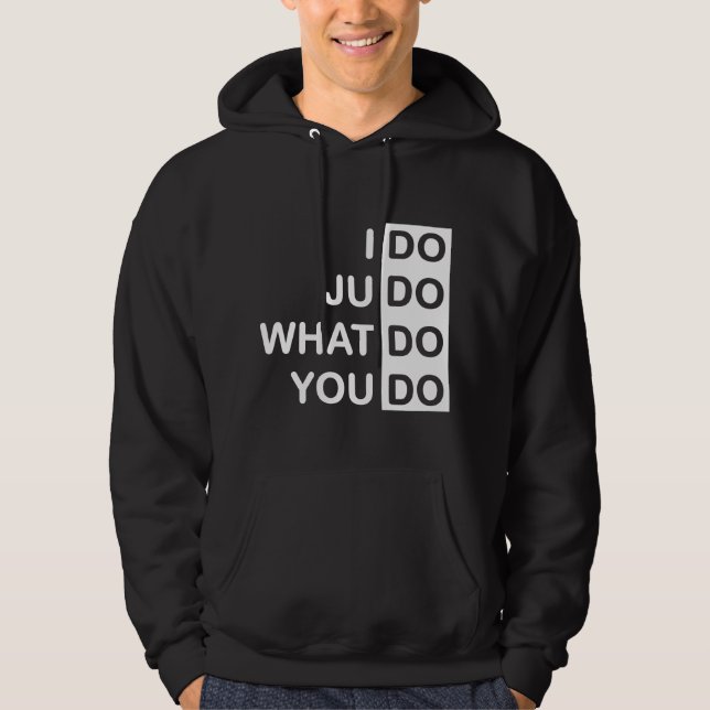 Hago judo… Sudadera con capucha (Anverso)