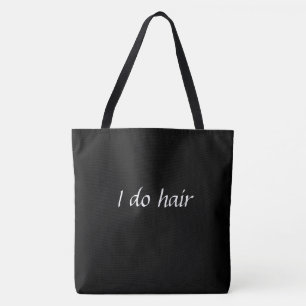 Hago la bolsa de asas del pelo