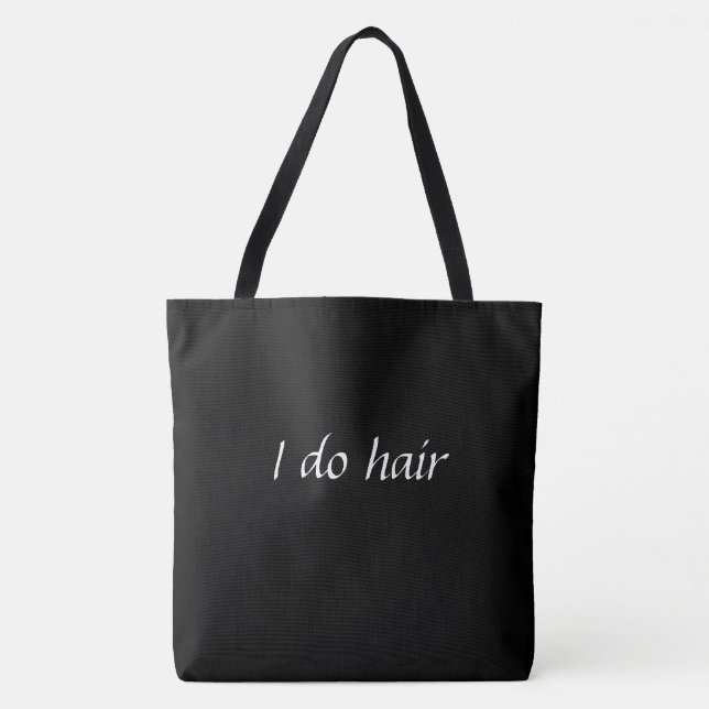 Hago la bolsa de asas del pelo (Anverso)