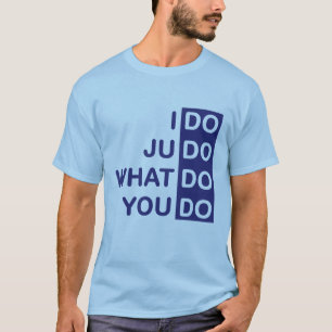 Hago la camiseta del judo