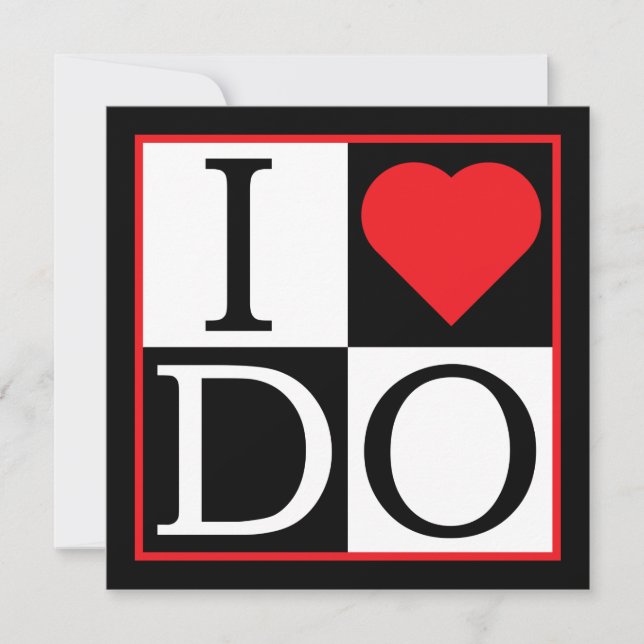 Hago la invitación de la boda (Anverso)